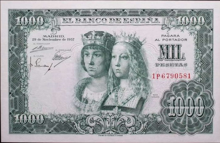 Billete 1957